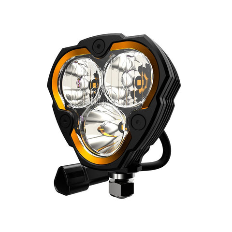 KC Hilites FLEX ERAâ„¢ 3 - Single Light - 40W Combo Beam