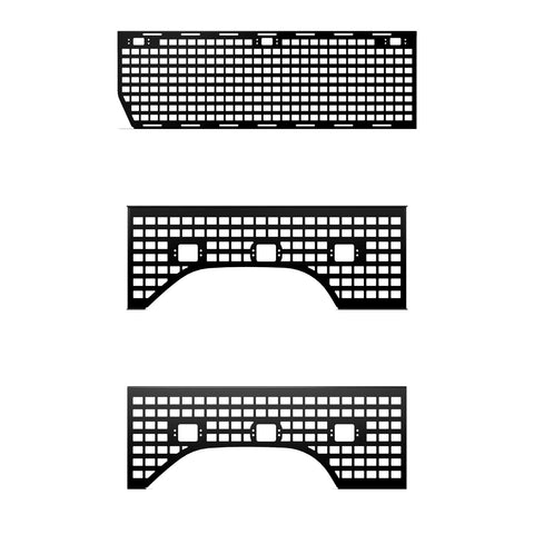 Putco Molle Panel; Passenger Side;