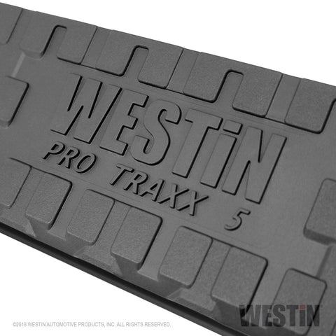 Westin PRO TRAXX 5 Oval Wheel to Wheel Nerf Step Bars