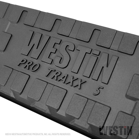 Westin PRO TRAXX 5 Oval Wheel to Wheel Nerf Step Bars