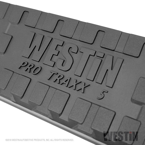 Westin PRO TRAXX 5 Oval Wheel to Wheel Nerf Step Bars
