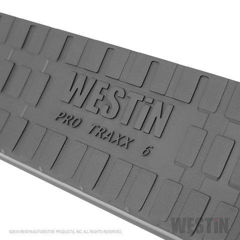 Westin PRO TRAXX 6 Oval Nerf Step Bars; Mount Kit Included; Polished Stainless Steel;