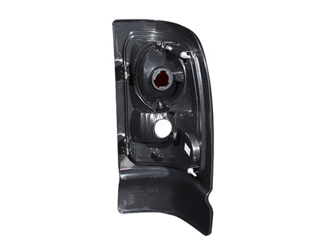 Anzo USA Tail Light Assembly; Clear Lens; Black Housing; Pair;