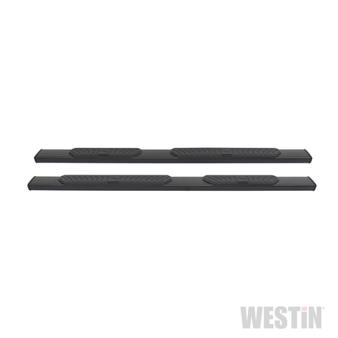 Westin R5 Nerf Step Bars; 5 in. Black; Incl. Hardware; No Drilling Required;