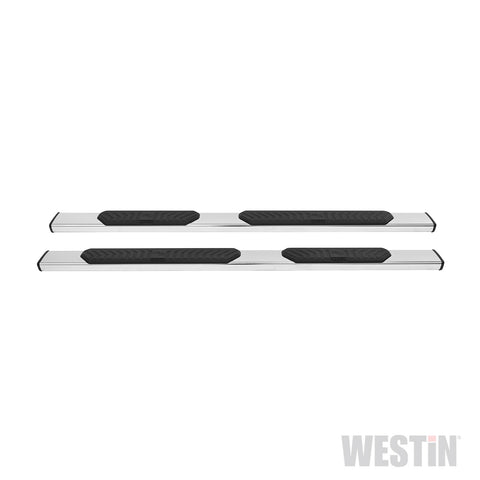 Westin R5 Nerf Step Bars; 5 in. Stainless Steel; Incl. Hardware; No Drilling Required;