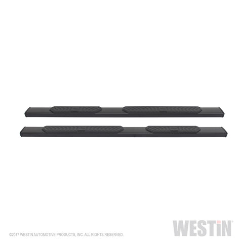 Westin R5 Nerf Step Bars; 5 in. Black; Incl. Hardware; No Drilling Required;