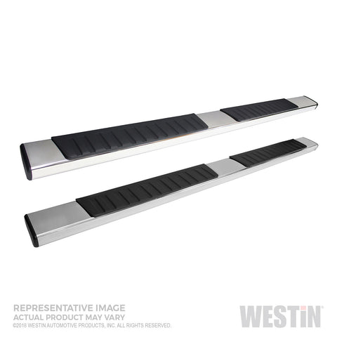Westin R7 Nerf Step Bars; Stainless Steel; Mount Kit Included;