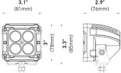 Hella SPOT LIGHT SET 1GA