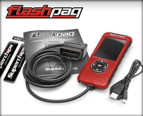 Superchips Flashpaq F5 Programmer; Industry Leading Handheld Tuner; PCM Swap;