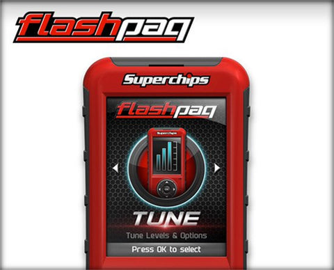 Superchips Flashpaq F5 Programmer; Industry Leading Handheld Tuner; PCM Swap;