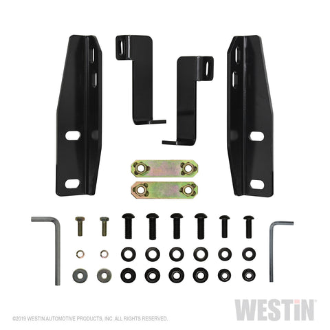 Westin Sportsman Grille Guard; Black; Steel;