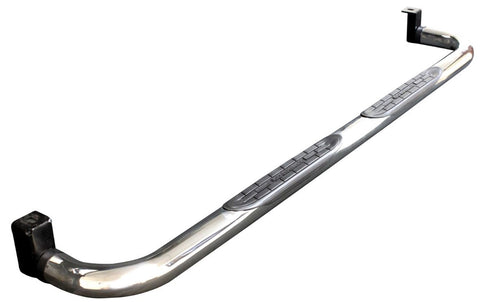 Go Rhino 3in. Tubular Side Bars for 2019 Ram 1500 Crew Cab; Chrome Finish