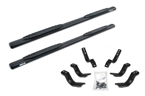 Go Rhino 4in. OE Xtreme SideSteps-75in. Long-Textured black powder coat-Bars Only