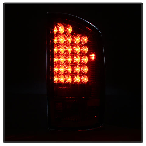 Spyder Auto LED Tail Lights; Uses Stock Bulbs; Pair; G2 Version; Smoke;