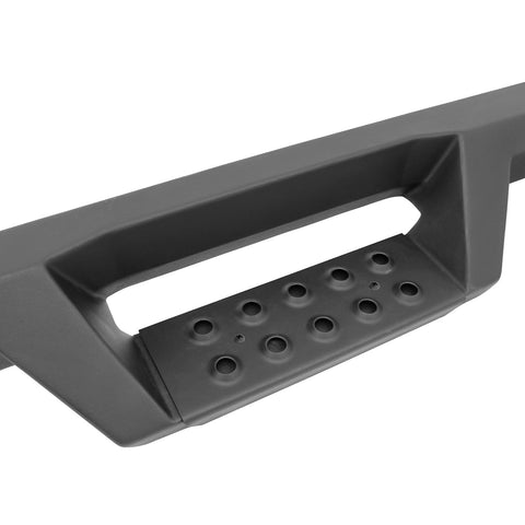 Westin HDX Drop Nerf Step Bars; Textured Black Powder Coated Steel; Mount Kit Included;