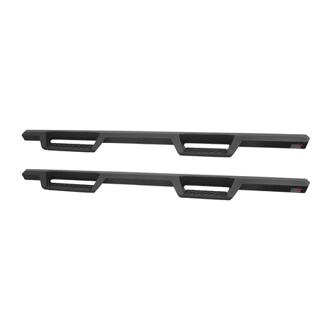 Westin HDX Drop Nerf Step Bars; Textured Black Powder Coated Steel; Mount Kit Included;