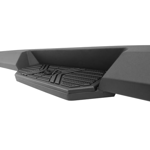 Westin HDX Xtreme Nerf Step Bars; Textured Black; For Crew Max Cab;