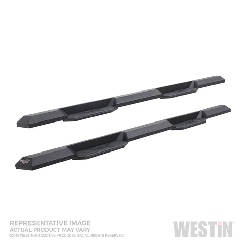 Westin HDX Xtreme Nerf Step Bars; Textured Black;