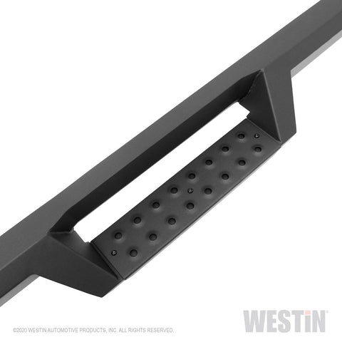 Westin HDX Drop Wheel to Wheel Nerf Step Bars; Textured Black;