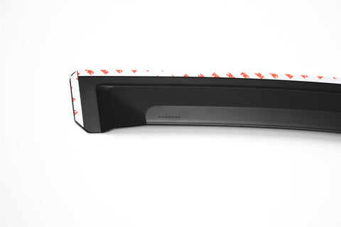 Putco Element Window Visors; Front; Matte Black;