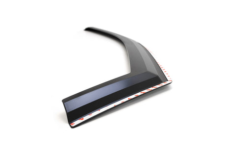 Putco Element Window Visors; 4 pc.; Matte Black;