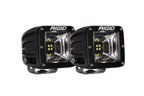 Rigid Industries RIGID Radiance Scene Light W/White Backlight; Surface Mount; Black Housing; Pair