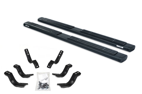 Go Rhino 6in. OE Xtreme Textured black SideSteps-87in. Long-Bars Only
