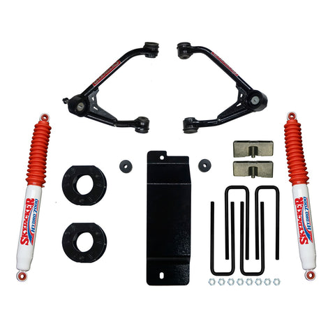 Skyjacker 3.5-4 Inch Upper Control Arm Lift Kit With Hydro 7000 Rear Shocks