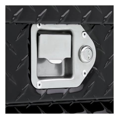 UWS Gloss Black Aluminum 63in. Angled Crossover Box with Low Profile (Heavy Packagin