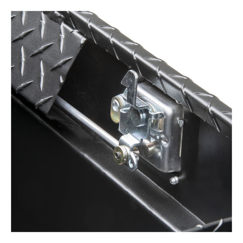 UWS UWS EC10893 59-Inch Matte Black Heavy-Wall Aluminum UTV Tool Box; RigidCore Lid