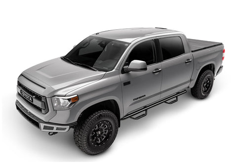 N-Fab Nerf Step-Cab Len (2 Stps)-19-21 (New Body Style) Ram 1500 Crew-Gloss Blk