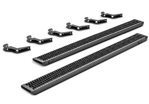 N-Fab Growler-07-18 Silv/Sierra 1500/07-19 2500HD/3500HD Crew-Gas-TX Blk