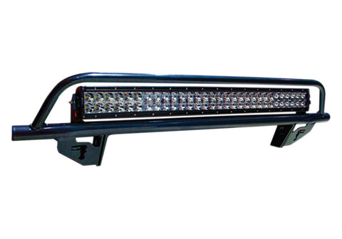 N-Fab Light Mounting-Off-Road Light Bar (1-30in.)-15-17 F150-Gloss Blk