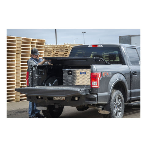 UWS Bright Aluminum Secure Lock 48in. Under Tonneau Chest Box (LTL Shipping Only)