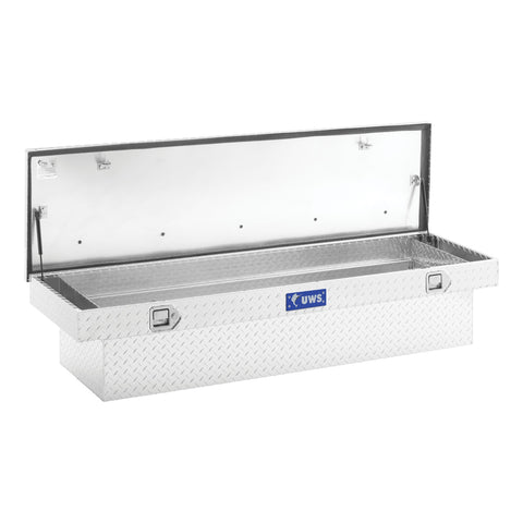 UWS UWS TBS-72 Crossover Tool Box (72 Inch Truck Tool Box-Bright Aluminum)
