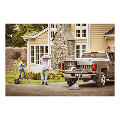 UWS UWS TBS-72 Crossover Tool Box (72 Inch Truck Tool Box-Bright Aluminum)