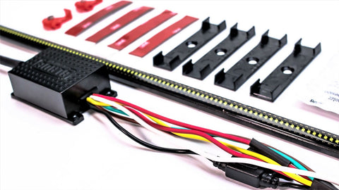 Putco Blade LED Tailgate Light Bar; 60 in. Amber Blade; w/Quick Connect Harness;